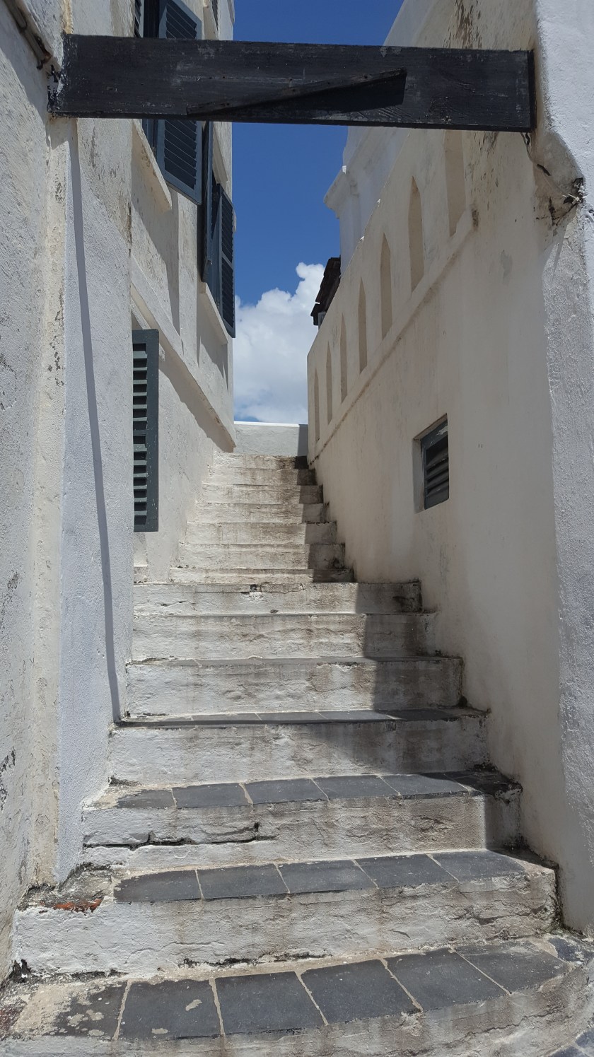 Cape Coast, Ghana, stairway to sky 10-16