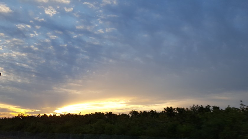 Dawn over Tampa Bay, April
