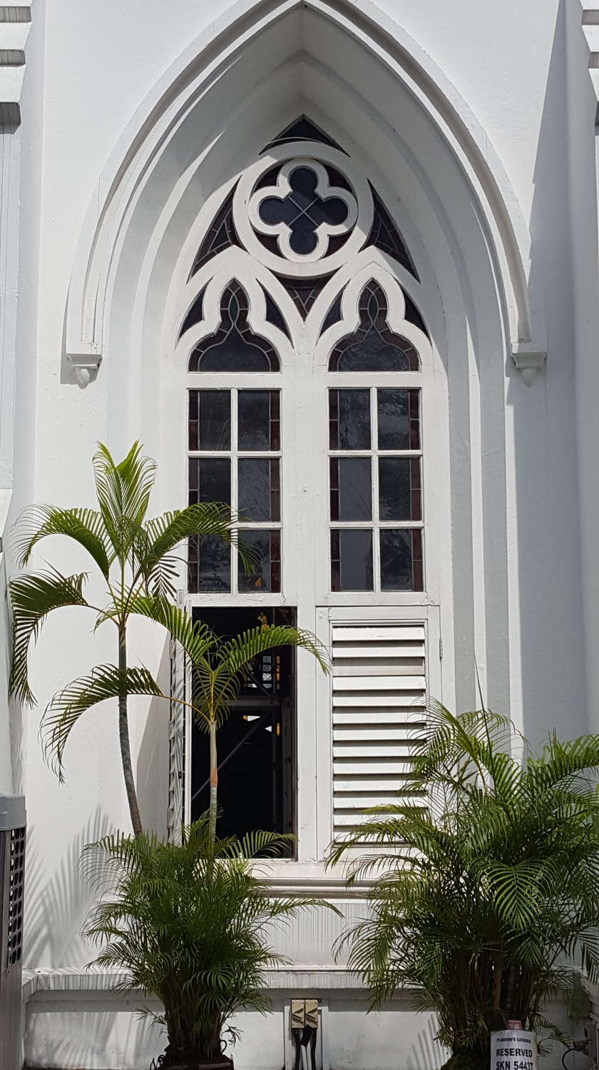 SIngapore church, open window
