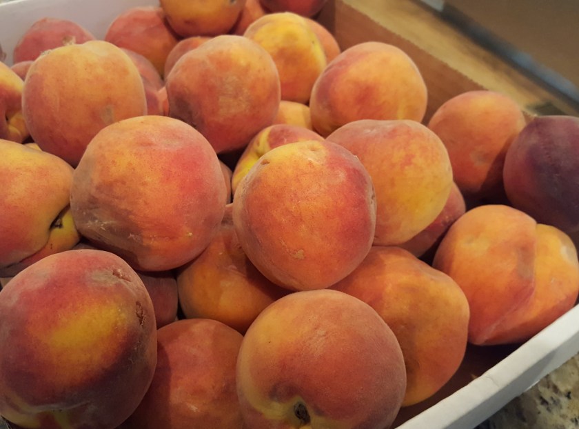 Summer peaches