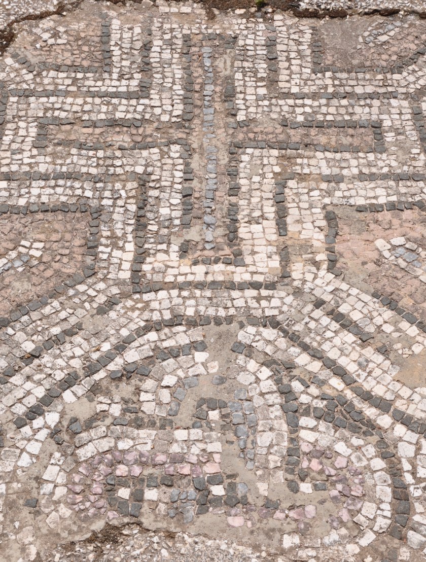 Cross in mosaic, Turkey