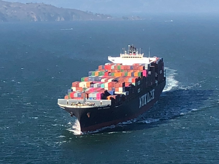 Cargo Ship 2, San Francisco Bay